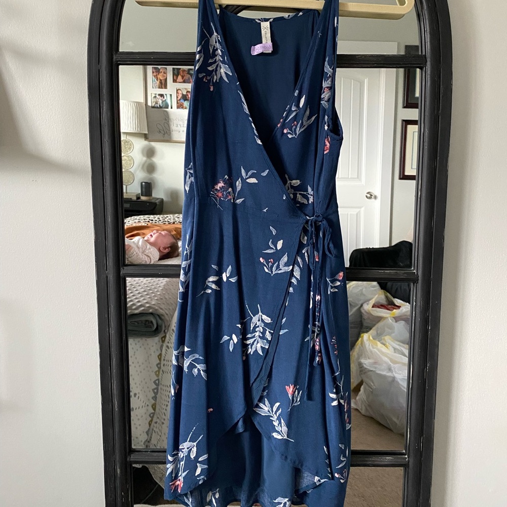 Gentle Fawn tulip wrap tie dress